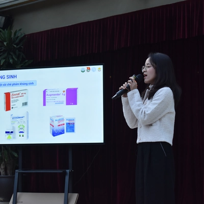 AMR – THE UNTOLD STORY 2025 Chung tay đẩy lùi kháng kháng sinh và những giá trị cộng đồng từ tuổi trẻ Trường Đại học Dược Hà Nội